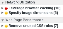 Screenshot Chrome Audits nach Installation von Merge + Minify + Refresh