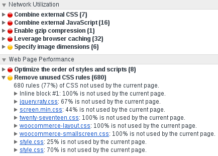 CSS- und JavaScript-Overhead reduzieren