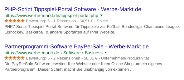schema.org SoftwareApplication: Werte für applicationCategory