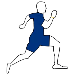 Rennender Mann Clipart