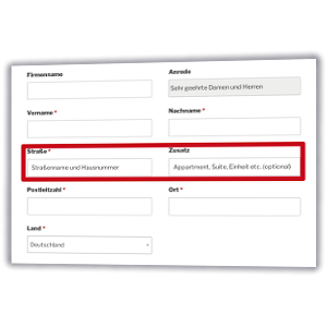 Platzhalter im WooCommerce-Checkout entfernen