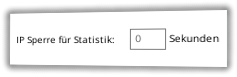 IP-Sperre für Statistik: 0 Sekunden