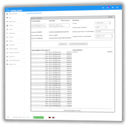 Details zur Auszahlung und PDF-Gutschrift erstellen