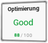 PageSpeed (Mobil) ESOVita nach Optimierung: 88