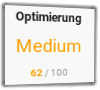 PageSpeed (Mobil) ESOVita vor Optimierung: 62