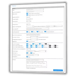 Screenshot des Menüpunkts Optionen im Gambio-Admin