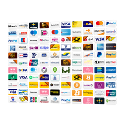 Logos von Payment-Gateway-Anbietern