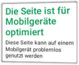 Die Seite ist für Mobilgeräte optimiert