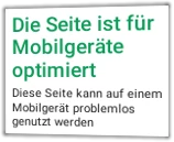 Die Seite ist für Mobilgeräte optimiert