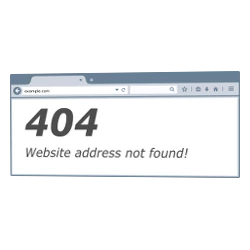 404 - Seite nicht gefunden