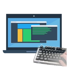 AJAX-Programmierung am Laptop