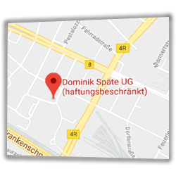 Dominik Späte UG (haftungsbeschränkt) bei Google Maps mit AJAX-Navigation