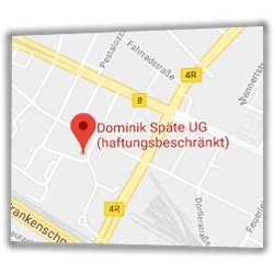 Dominik Späte UG (haftungsbeschränkt) bei Google Maps mit AJAX-Navigation
