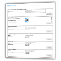 E-Mail-Einstellungen