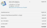 DVD für 10,00 EUR im Warenkorb, Deutsche Post (Versand nach DE: (1 x 0 kg)): 5,95 EUR, Gutscheine: -5,00 EUR, inkl. 19% MwSt.: 2,55 EUR