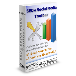 SEO & Social Media Toolbar: Einfache Optimierung Ihres Onlineshops für ✅ Suchmaschinen ✅ Soziale Netzwerke