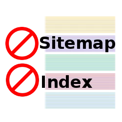 No Sitemap, no Index