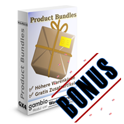 Product Bundles Gambio-Modul von Werbe-Markt.de: Bonus