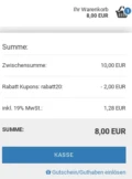 Ihr Warenkorb: 8,00 EUR