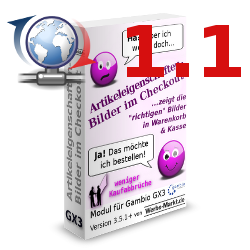 Artikeleigenschaften-Bilder im Checkout Update Version 1.1