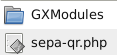 Verzeichnis GXModules, Datei sepa-qr.php