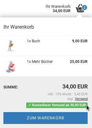 Ihr Warenkorb: 34,00 EUR ✓ Kostenloser Versand ab 30,00 EUR