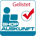 Shopauskunft gelistet