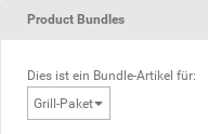 Product Bundles: Dies ist ein Bundle-Artikel für: Grill-Paket