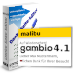 Exit-Seiten personalisieren in Gambio 4.1