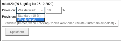 Wie definiert: 10%