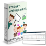 Screenshot einer Tabelle vor der Produktverfügbarkeit-Softwarebox