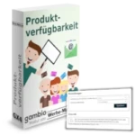 Screenshot mit Feldsets Einstellungen und CronJob vor der Produktverfügbarkeit-Softwarebox