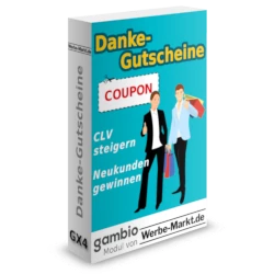 Software-Box Danke-Gutscheine, Gambio-Modul von Werbe-Markt.de