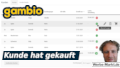 Gambio Kunde hat gekauft