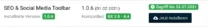 SEO & Social Media Toolbar > Jetzt installieren