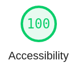 Accessibilty: 100