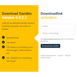 Gambio Download Version 4.9.3.0