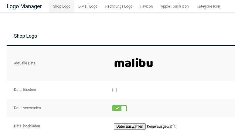 Logo Manager: Shop Logo