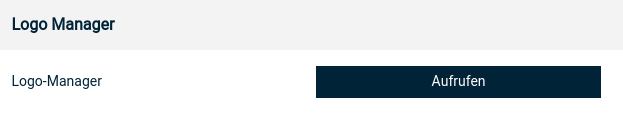 Logo-Manager aufrufen