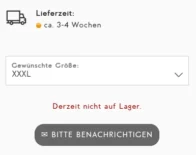 Derzeit nicht auf Lager. Bitte benachrichtigen