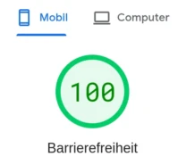 Barrierefreiheit Mobil: 100