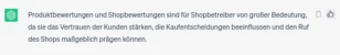 Produktbewertungen und Shopbewertungen sind für Shopbetreiber von großer Bedeutung, da sie das Vertrauen der Kunden stärken, die Kaufentscheidungen beeinflussen und den Ruf des Shops maßgeblich prägen können.