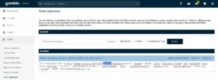 Texte anpassen: HTML-Code für Modal