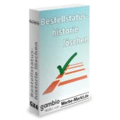 Bestellstatushistorie löschen: Gambio-Modul von Werbe-Markt.de