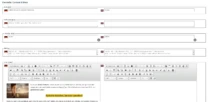 Hersteller Content + Meta mit Eingabefeldern