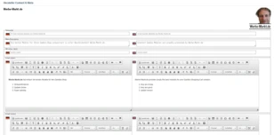 Text-Eingabefelder und WYSIWYG-Editoren mit Bespieldaten