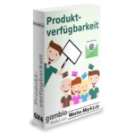 Softwarebox Produktverfügbarkeit Gambio-Modul von Werbe-Markt.de