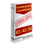 Sonderpreis Countdown: Gambio Modul von Werbe-Markt.de