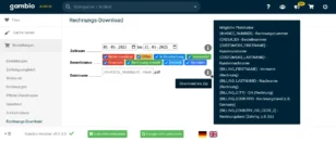 Rechnungs-Download: Zeitraum 01.05.2025 bis 31.05.2025, Bestellstatus alle, Dateiname {INVOICE_NUMBER}.pdf, Download als Zip