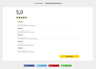 44 Kundenrezensionen, aber nur 5 zu sehen.